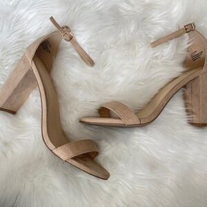 Lulu's Elegant Tan Women's Heeled Sandals